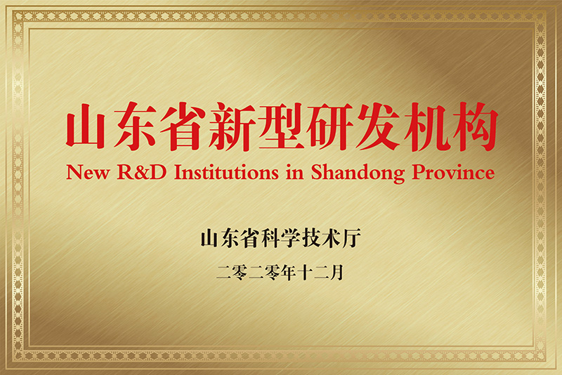 山东省新型研发机构